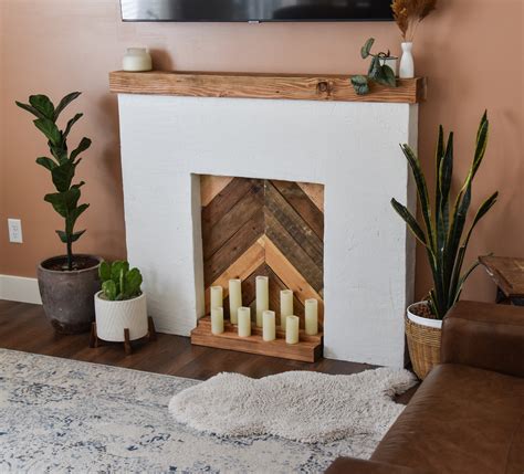 watch fake fireplace|make your own faux fireplace.